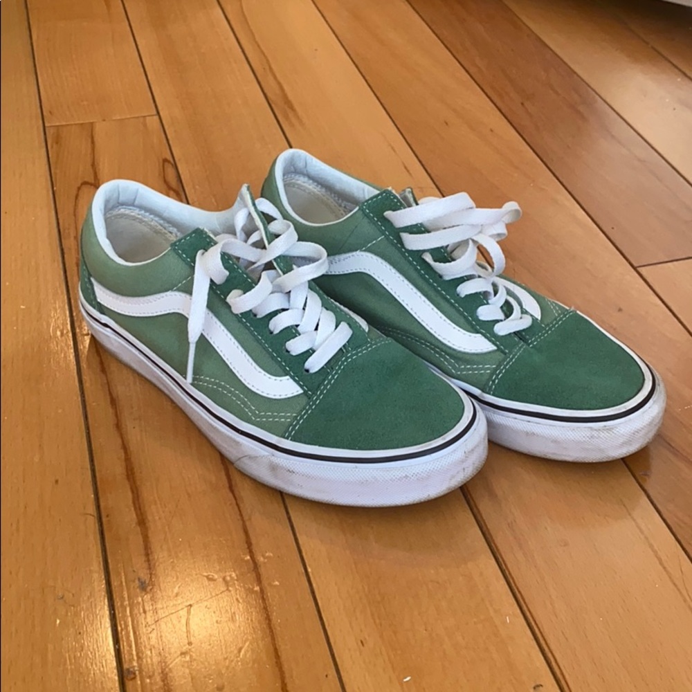 Vans Green Old Skools